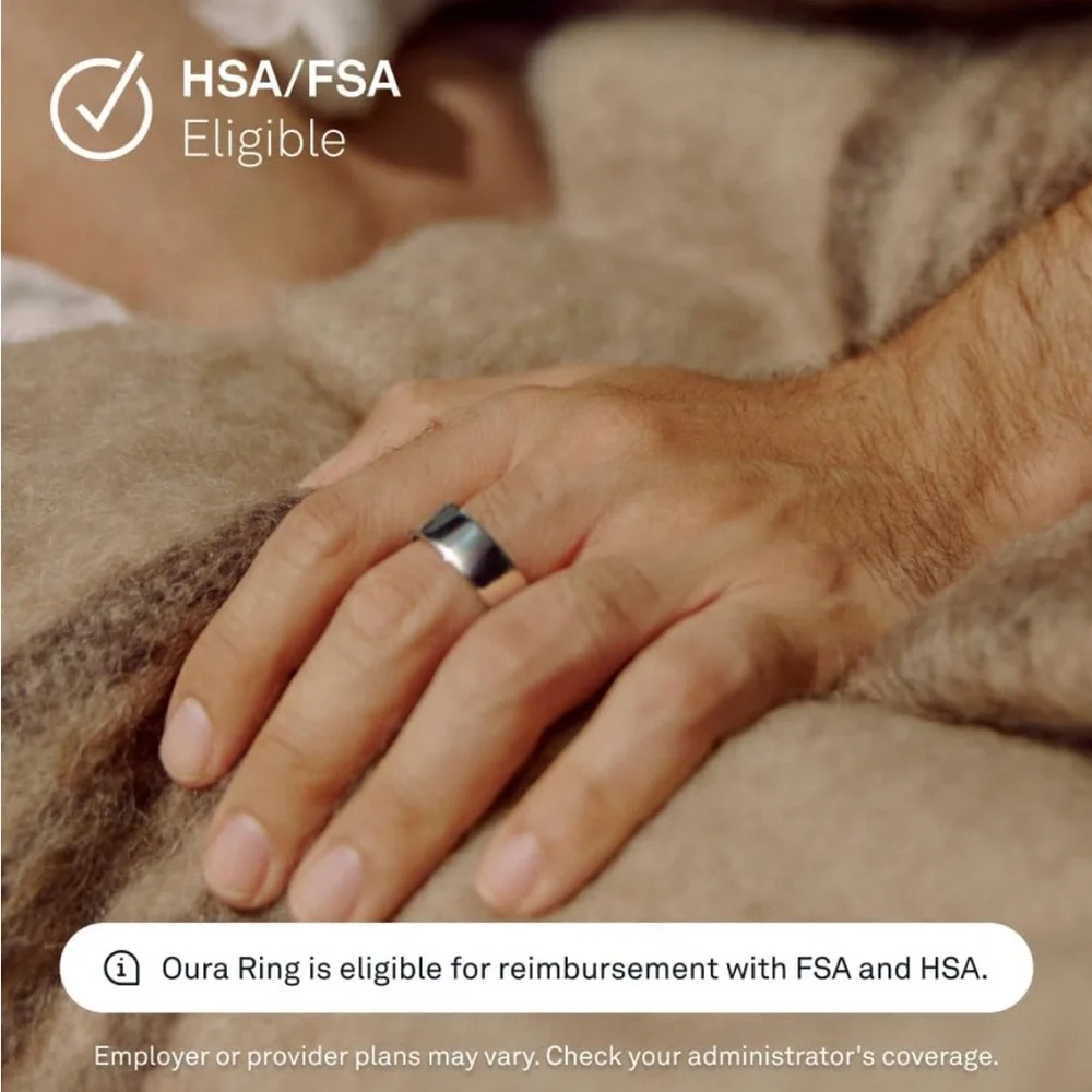 Oura Ring 4 Silver Size 9 + Sizing Kit – Excellent Condition